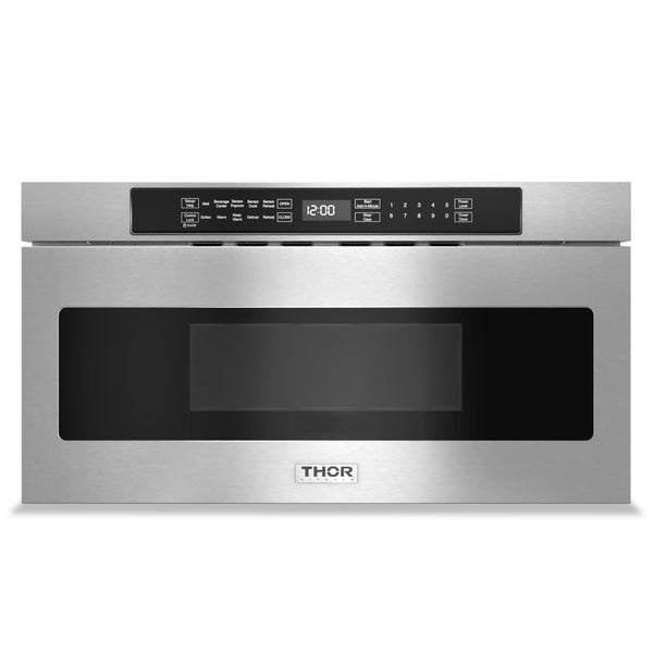 Thor Kitchen 30-Inch Microwave Drawer with Sensor Cooking in Stainless Steel (TMD3001)