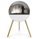 Le Feu EYE Bioethanol Fireplace - Chromed Silver