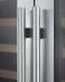 Allavino - 47"  242-Bottle Four-Zone FlexCount II Tru-Vino Side by Side Stainless Steel Wine Cooler (BF 2X-VSWR121-2S20)