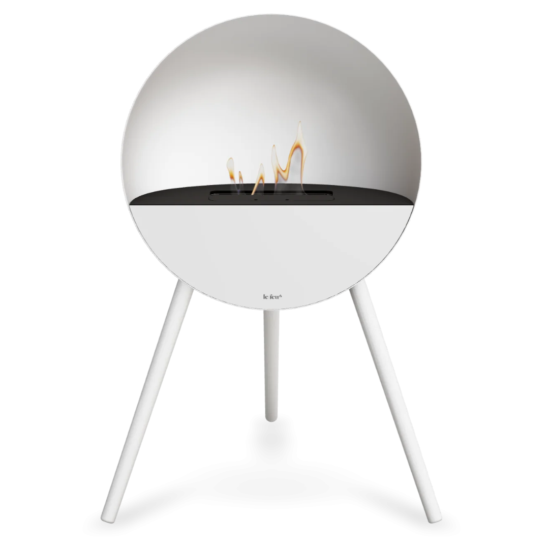 Le Feu EYE Bioethanol Fireplace - White