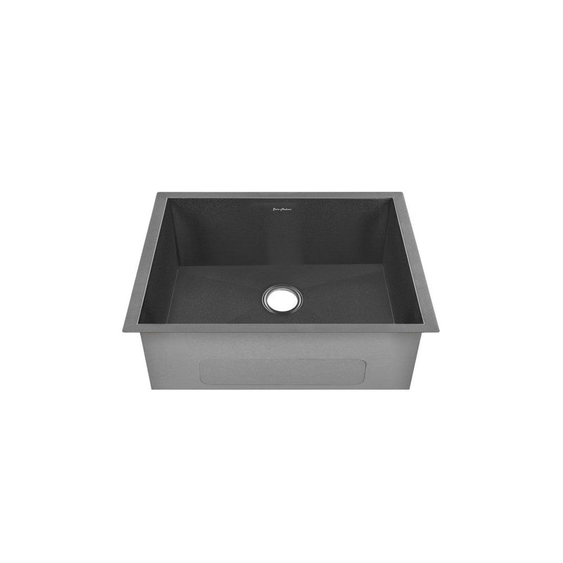 Swiss Madison Tourner 21 x 18 Stainless Steel, Single Basin, Undermount Kitchen Sink,Black