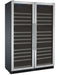 Allavino - 47"  354-Bottle Dual-Zone Wine Cooler (BF 2X-VSWR177) FlexCount II Tru-Vino Side by Side, Black/Stainless Steel Door