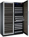 Allavino - 47"  354-Bottle Dual-Zone Wine Cooler (BF 2X-VSWR177) FlexCount II Tru-Vino Side by Side, Black/Stainless Steel Door