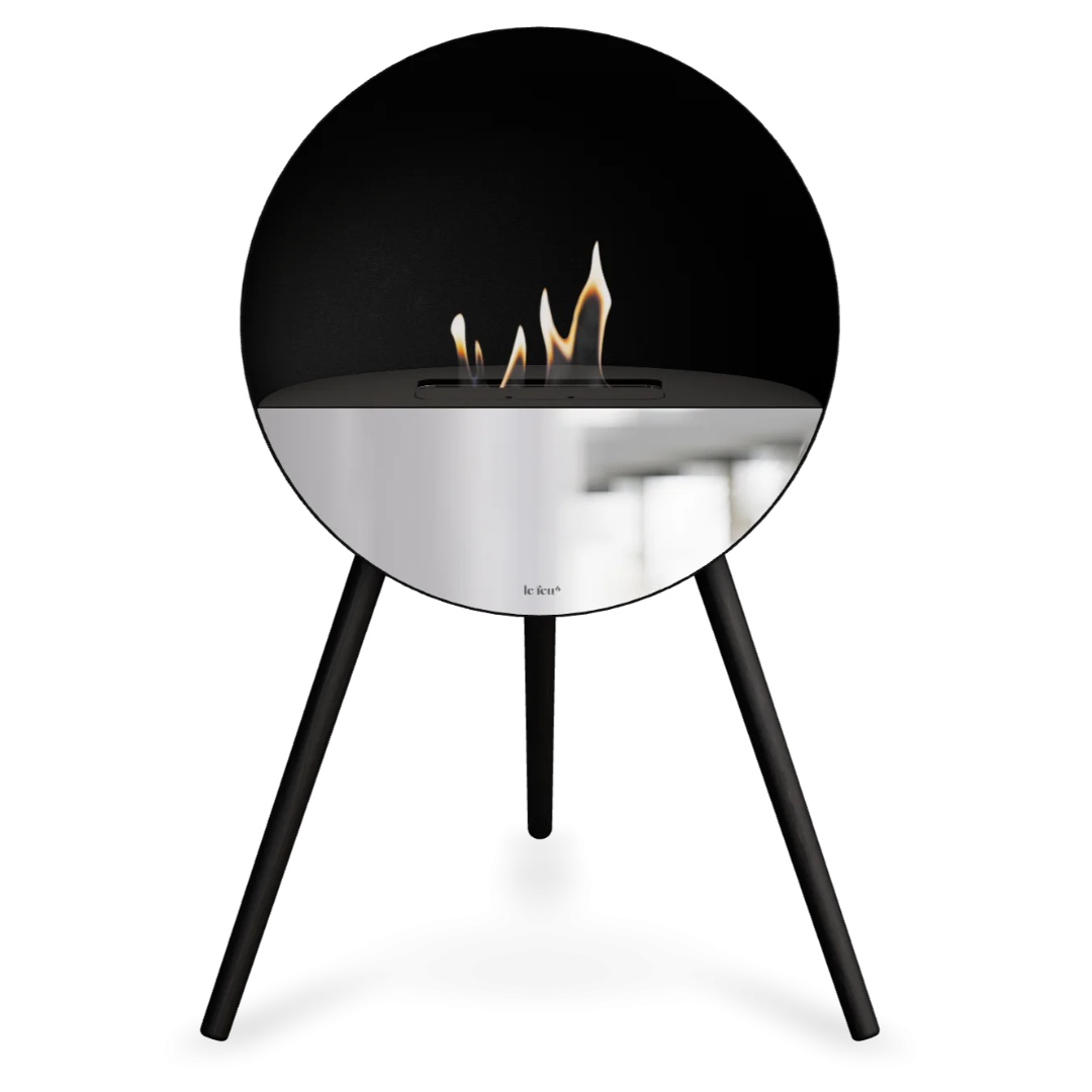 Le Feu EYE Bioethanol Fireplace - Black