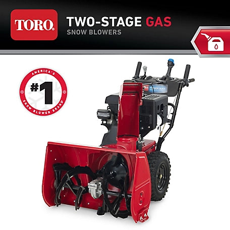 Toro Power 30 in. Self-Propelled Gas Max HD 1030 OHAE 302cc 2-Stage Snow Blower with Electric Start and Triggerless Steering