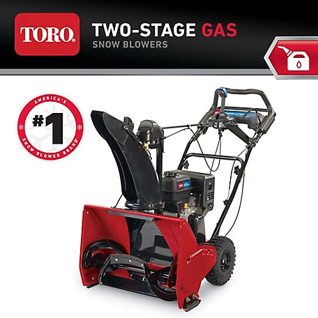 Toro 24 in. Self-Propelled SnowMaster 724 QXE 212cc Single-Stage Gas Snow Blower