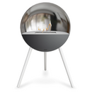 Le Feu EYE Bioethanol Fireplace - Chromed Silver