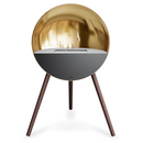 Le Feu EYE Bioethanol Fireplace - Chromed Rose Gold