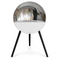 Le Feu EYE Bioethanol Fireplace - Chromed Silver