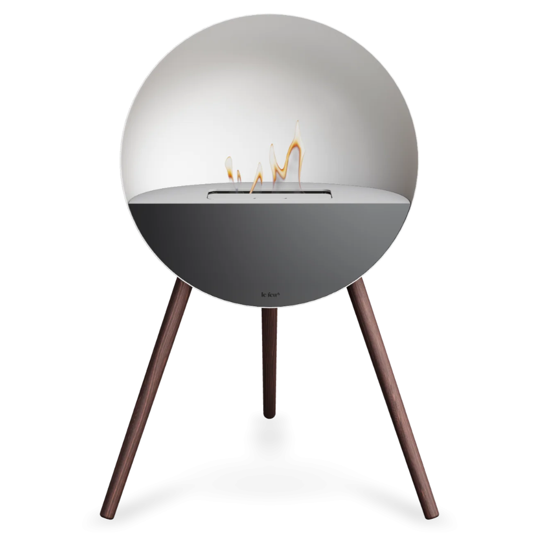 Le Feu EYE Bioethanol Fireplace - White