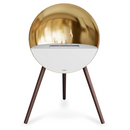 Le Feu EYE Bioethanol Fireplace - Chromed Rose Gold