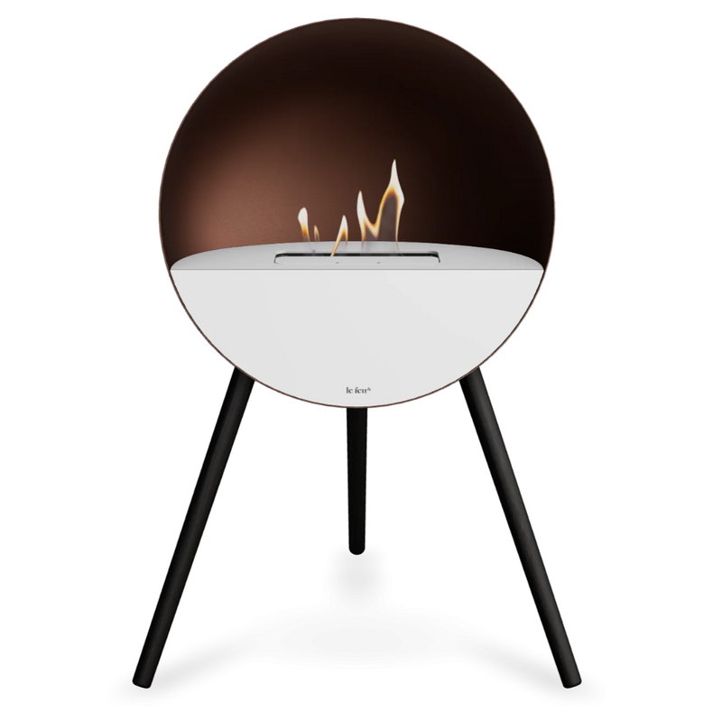 Le Feu EYE Bioethanol Fireplace - Mocca