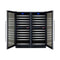 Allavino - 47"  242-Bottle Four-Zone FlexCount II Tru-Vino Side by Side Stainless Steel Wine Cooler (BF 2X-VSWR121-2S20)