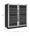 Allavino - 47" 256-Bottle Dual-Zone Side by Side Wine Cooler (BF 2X-VSWR128-1S20) - FlexCount II Tru-Vino