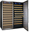 Allavino - 63"  554-Bottle Dual-Zone Vite II Tru-Vino Side by Side Wine Cooler, Black/Stainless Steel Door (BF 2X-YHWR305)