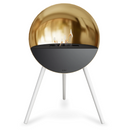 Le Feu EYE Bioethanol Fireplace - Chromed Rose Gold