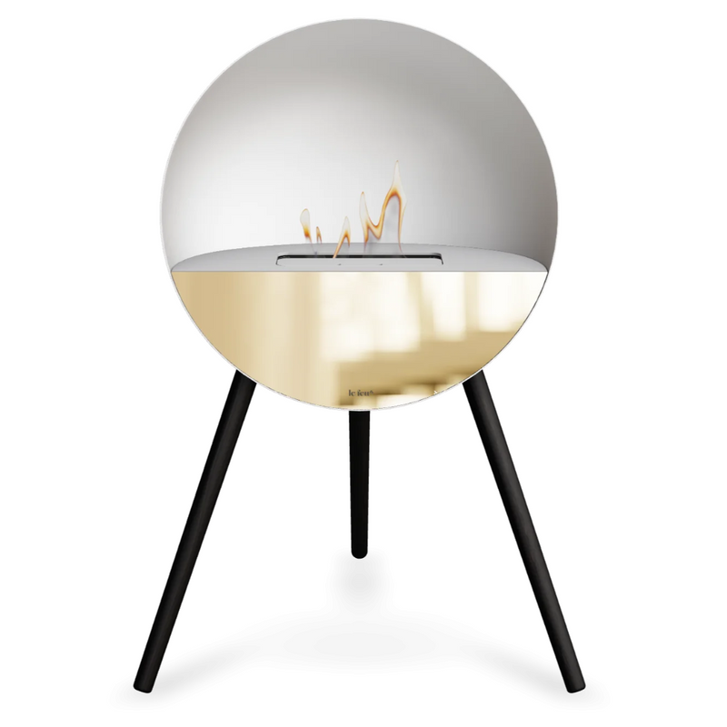 Le Feu EYE Bioethanol Fireplace - White