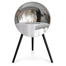 Le Feu EYE Bioethanol Fireplace - Chromed Silver