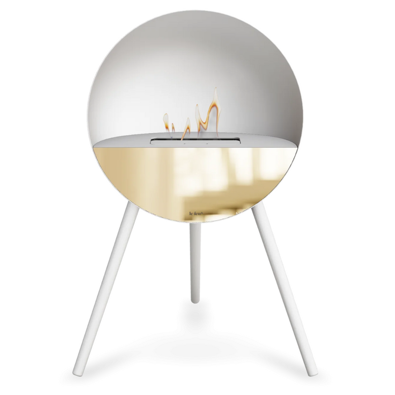 Le Feu EYE Bioethanol Fireplace - White