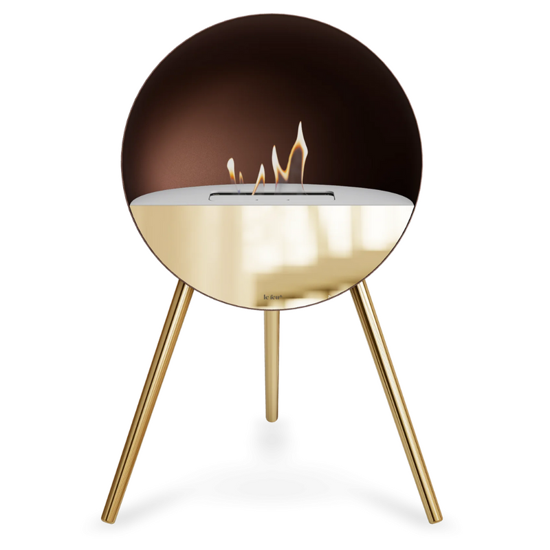 Le Feu EYE Bioethanol Fireplace - Mocca