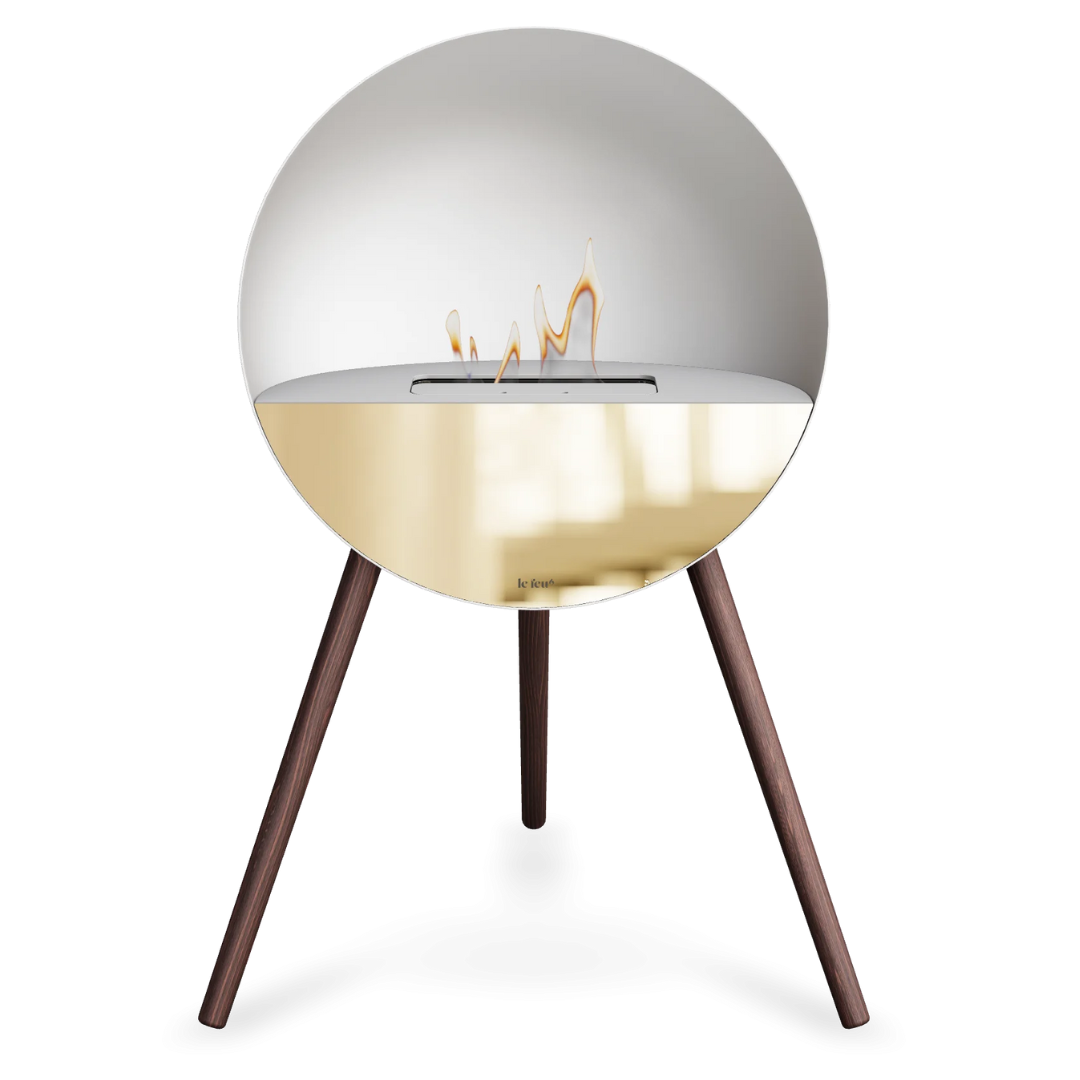 Le Feu EYE Bioethanol Fireplace - White