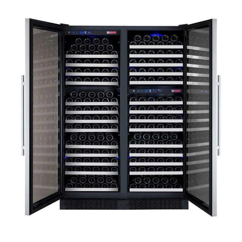 Allavino - 47" 349-Bottle Three-Zone Side by Side Wine Cooler (BF 3Z-VSWR7772) -  FlexCount II Tru-Vino