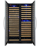 Allavino - 48"  346-Bottle Three-Zone FlexCount Classic II Tru-Vino Side by Side Wine Cooler (BF 3Z-YHWR7274-S20)