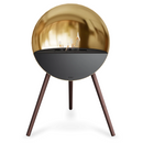 Le Feu EYE Bioethanol Fireplace - Chromed Rose Gold