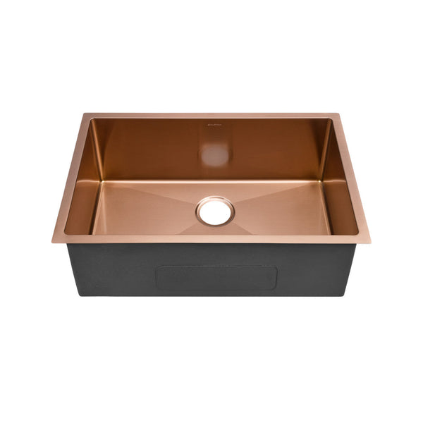 Swiss Madison Rivage 30 x 18 Stainless Steel, Single Basin, Undermount Kitchen Sink, Rose Gold