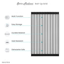 Swiss Madison 20 x 12 " Kitchen Sink Grid, Black