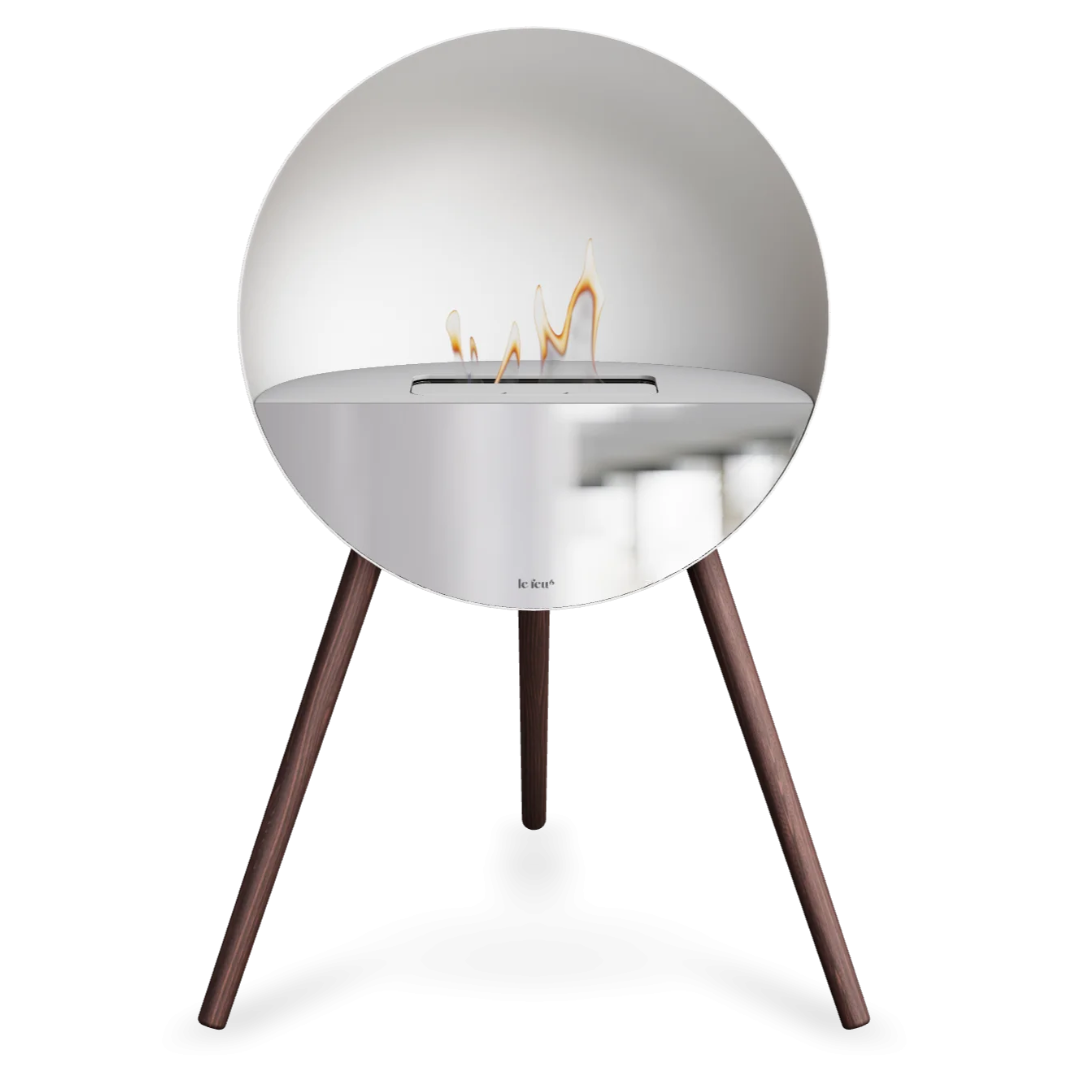 Le Feu EYE Bioethanol Fireplace - White