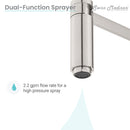 Swiss Madison Troyes Single Handle, Pull-Down Kitchen Faucet in Brushed Nickel