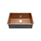 Swiss Madison Tourner 26 x 18 Stainless Steel, Single Basin, Undermount Kitchen Sink, Rose Gold