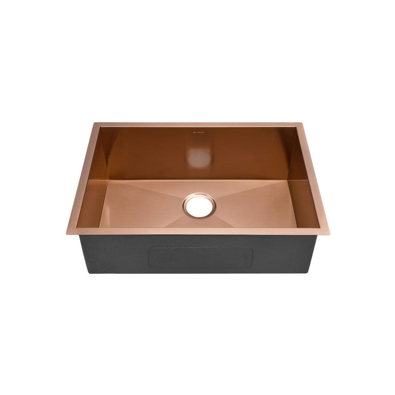 Swiss Madison Tourner 26 x 18 Stainless Steel, Single Basin, Undermount Kitchen Sink, Rose Gold