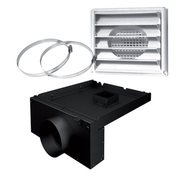 Drolet 5"˜ FRESH AIR INTAKE KIT FOR WOOD STOVE ON LEGS AC01338