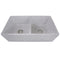 Nantucket Vineyard 33" Fireclay Farmhouse Sink Double Bowl Various neutrals FCFS3318D-PietraSarda