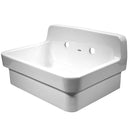 Nantucket 23.5 inch High Density Ceramic Utility/Laundry/Bar/Kitchen Sink NS-CS2418-8