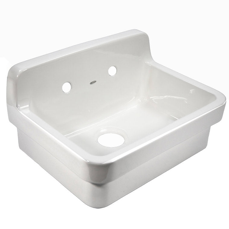 Nantucket 23.5 inch High Density Ceramic Utility/Laundry/Bar/Kitchen Sink NS-CS2418-8