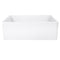 Nantucket 33 Inch Farmhouse Fireclay Sink with white Finish FCFS3320-FL