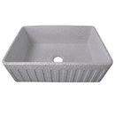 Nantucket Vineyard 30" Fireclay Farmhouse Sink Various neutrals FCFS3020S-PietraSarda