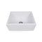 Nantucket Cape 24" Fireclay Farmhouse Sink White Hyannis-24