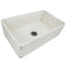 Nantucket Vineyard 33" Fireclay Farmhouse Sink Pale Yellow FCFS3320S-ShabbyStraw