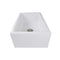 Nantucket Cape 30" Fireclay Farmhouse Sink White Hyannis-30