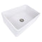 Nantucket 30 Inch Farmhouse Fireclay Sink with White Finish FCFS3020-FL