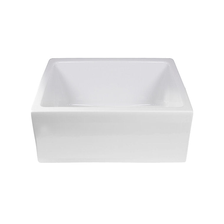 Nantucket 24 Inch Farmhouse Apron Sink -Made in Italy Orleans-24