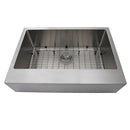 Nantucket Pro Series 30" Stainless Steel Retrofit Farmhouse Sink 16 Gauge EZApron30