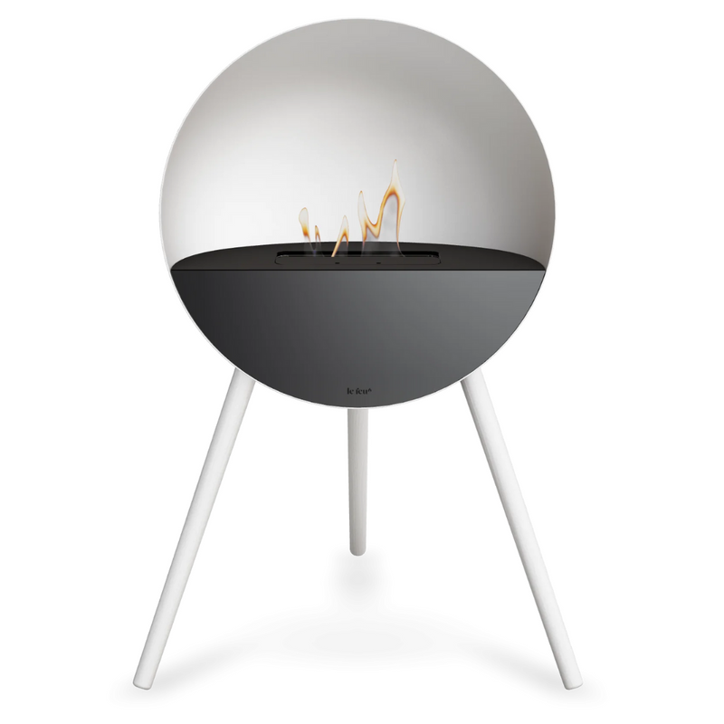 Le Feu EYE Bioethanol Fireplace - White