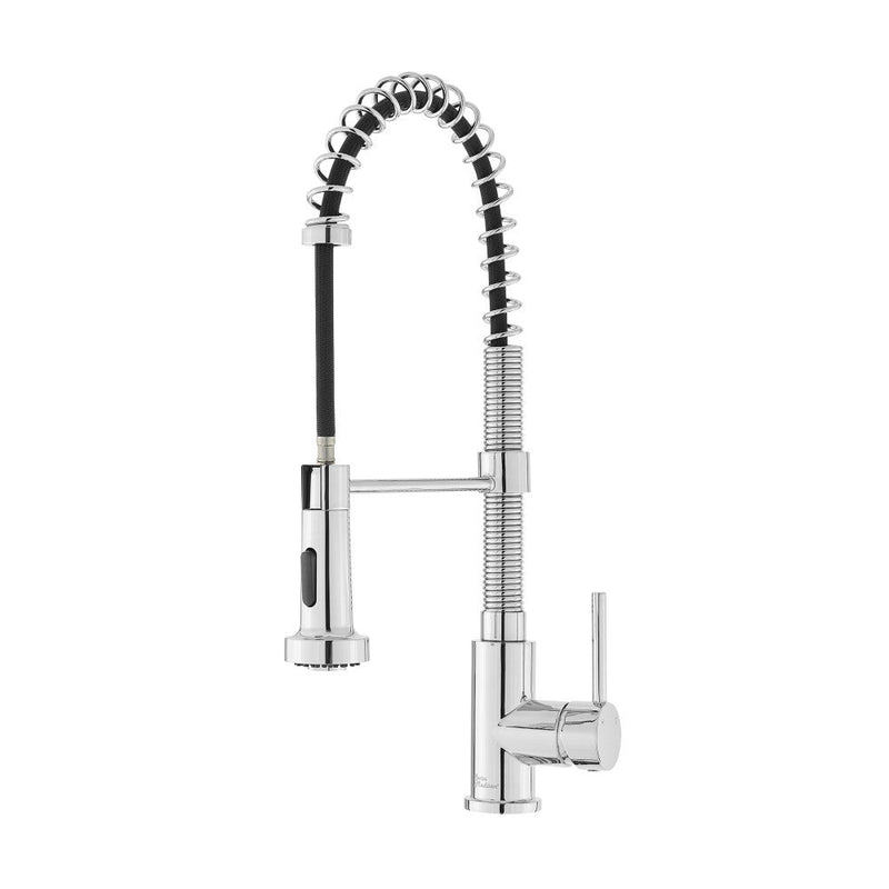 Swiss Madison Nouvet Single Handle, Pull-Down Kitchen Faucet in Chrome