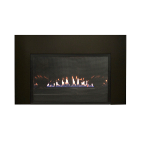 Empire Black Cast Iron (7x6) Surround SC356BL