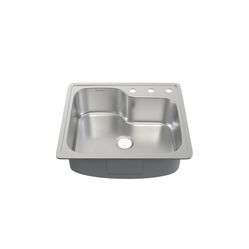 Swiss Madison Ouvert 25 x 22 Stainless Steel Single Basin Top-Mount Kitchen Sink